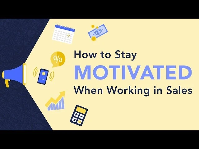 How do you stay motivated in a sales role